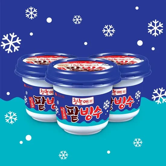 롯데 찰떡 일품 팥빙수 아이스크림 240ml 12개
