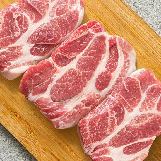 화려한우 국산 돼지 목살 1kg