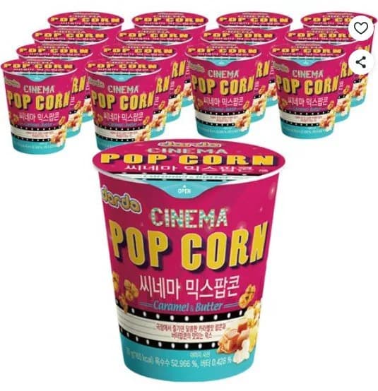 다르다팝콘 시네마 믹스 30g 15개
