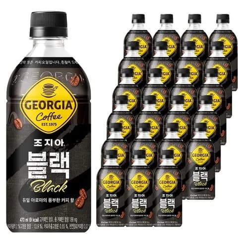 조지아 크래프트 아메리카노 470ml 24개