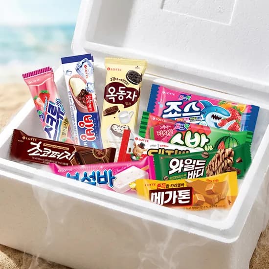 롯데웰푸드 바 아이스크림 10종 5개씩