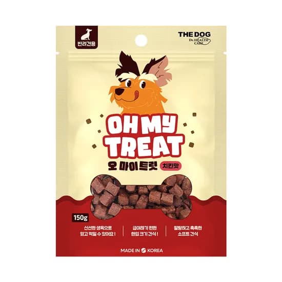 더독 오마이트릿 치킨, 150g, 1개 (강아지간식)