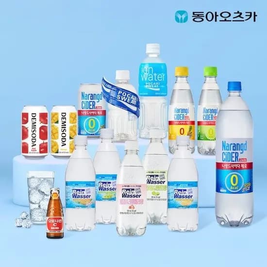 나랑드 사이다 제로 345ml 뚱캔 3종 택 1박스 (총24입)