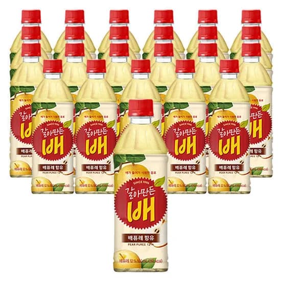해태음료 갈아만든배 340ml 24개 티멤버십