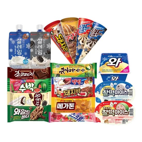 롯데 인기 콘 외 8종