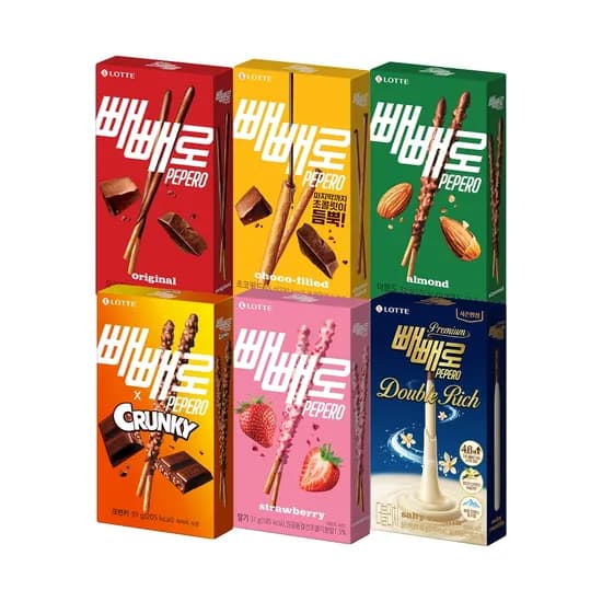 빼빼로 18~30갑 골라담기
