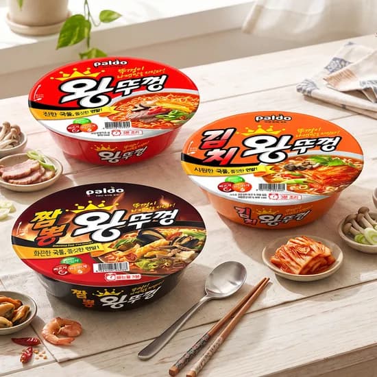 팔도 왕뚜껑 오리지널 외 2종 36개