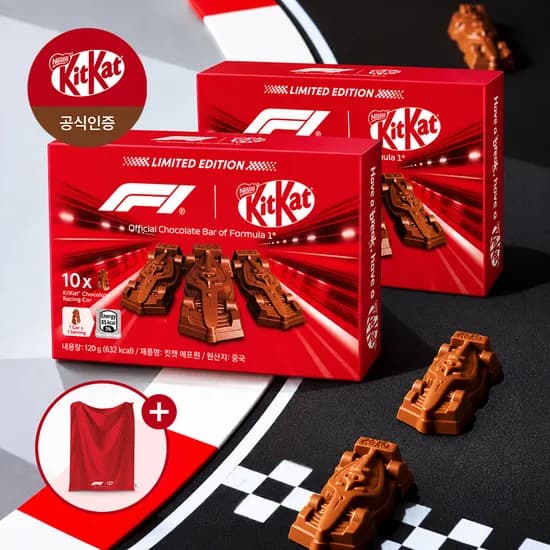 킷캣 F1 에디션 2세트 총 20개입 외 F1 파레오