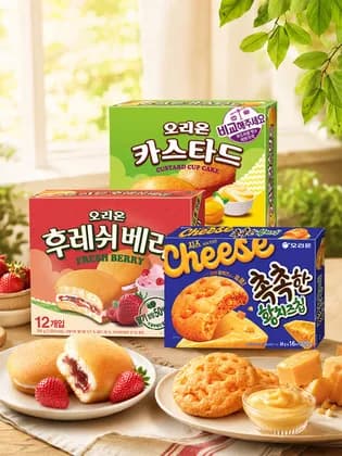 오리온 촉촉한황치즈칩 16P 1개 외 2종