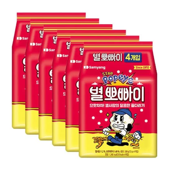 삼양 별뽀빠이 72g 24개입