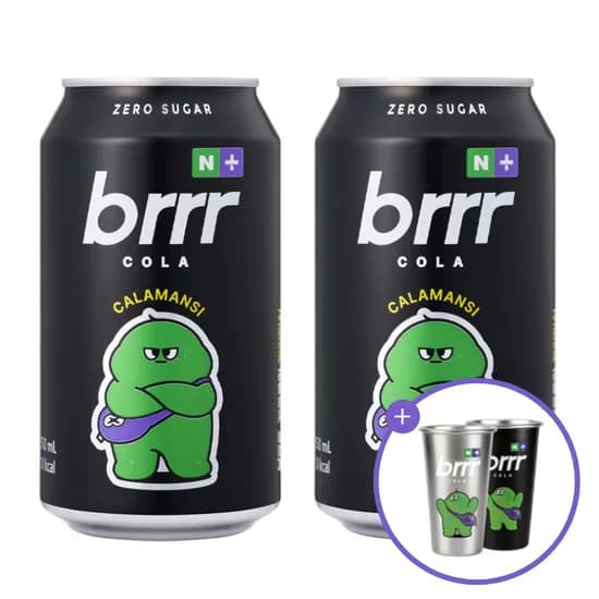 부르르 X 택이 제로콜라 깔라만시 350ml 24개
