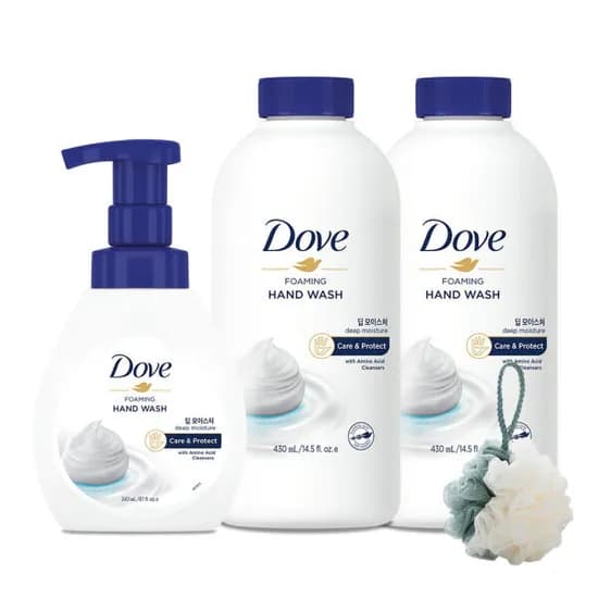 도브 포밍 핸드워시 본품 240ml 1개 리필 430ml 2개