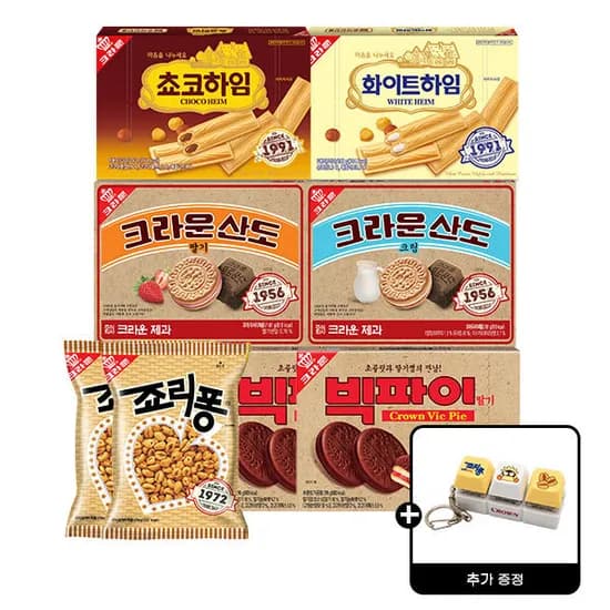크라운산도 2개 외 4종