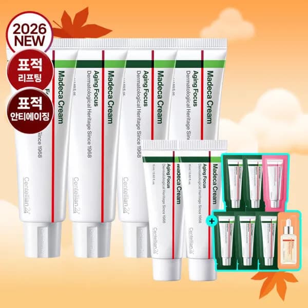 동국제약 마데카크림 에이징포커스 50ml 4개+15ml 2개+사은품 31,600원