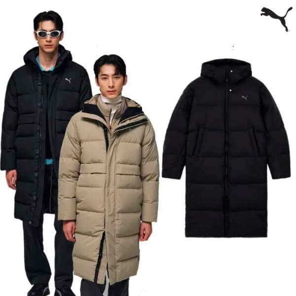 푸마 남여공용 오리털 롱패딩 82,350원