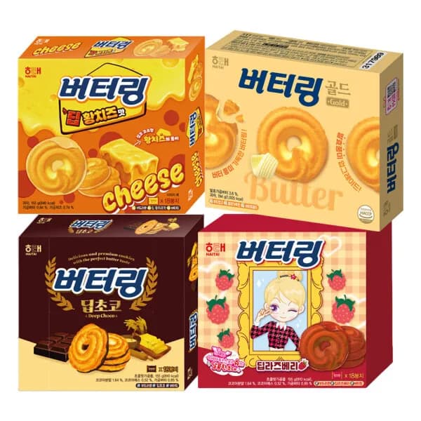 해태 버터링 4개 골라담기 12,890원