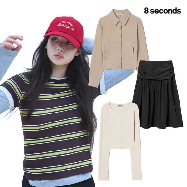 에잇세컨즈 매일슬랙스 세미와이드/슬림핏 11,400원