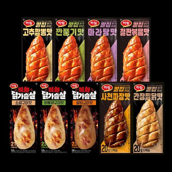 직화 닭가슴살 패키지 (12팩)