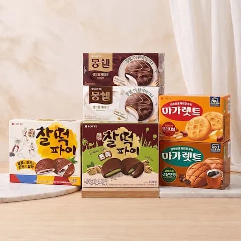 롯데 두바이찰떡파이 4개 21,812원