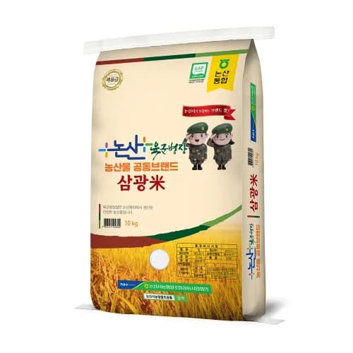 논산시농협쌀조공 육군병장 쌀 삼광미 10kg 25,400원