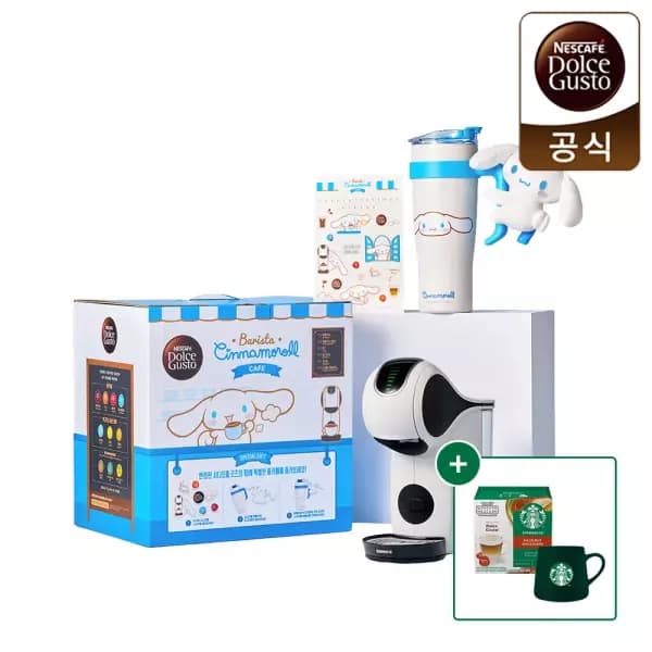 돌체구스토 캡슐 커피머신 시나모롤 패키지