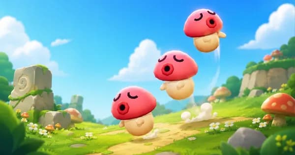 mushroom cute series 163194
