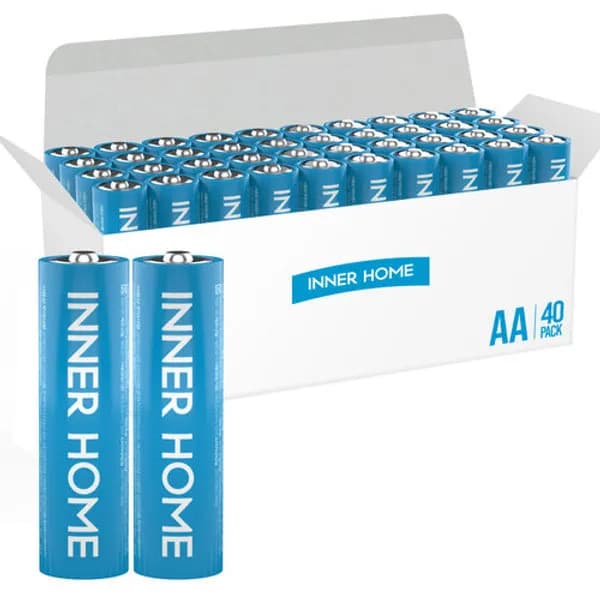 이너홈 알카라인 건전지 AA AAA 40개 7,880원