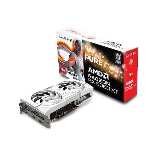 SAPPHIRE 라데온 RX 9060 XT PURE OC D6 16GB 새제품