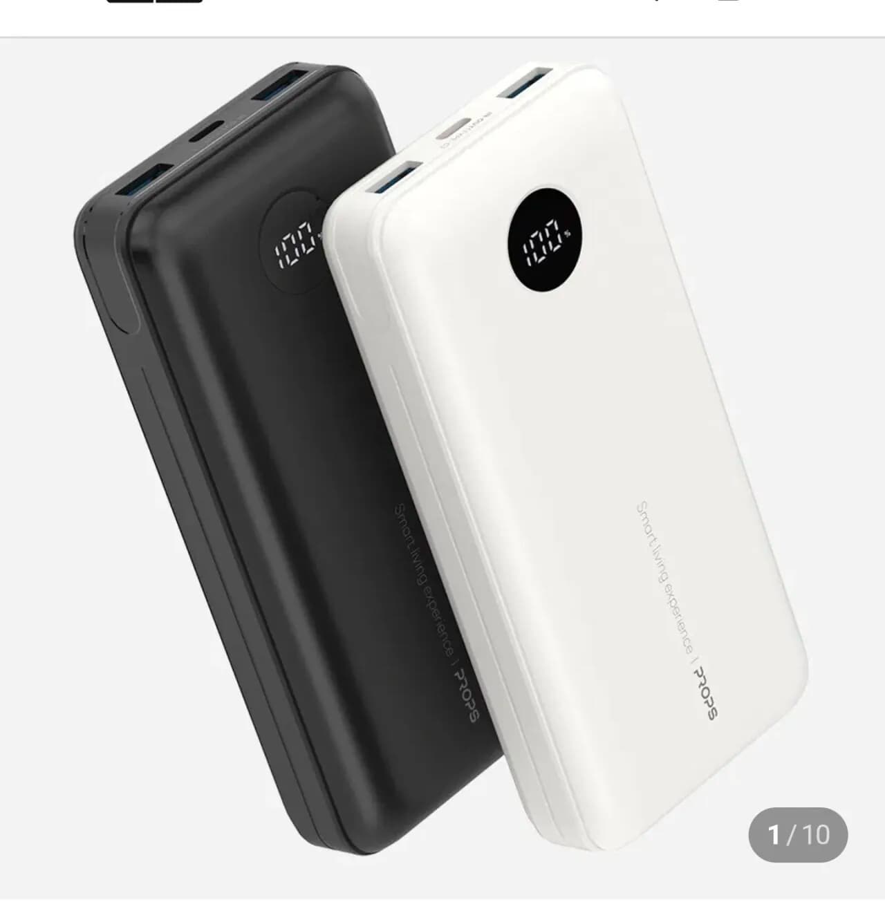 프롭스 45W PPS 초고속 충전 보조배터리 20000mAh 17,480원