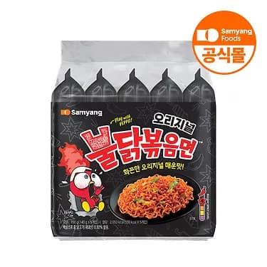 불닭볶음면 5입 100원