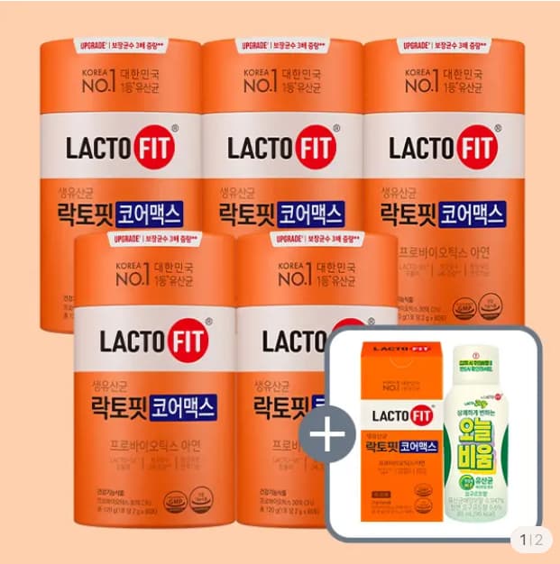 종근당건강 락토핏 코어맥스 330포+오늘비움