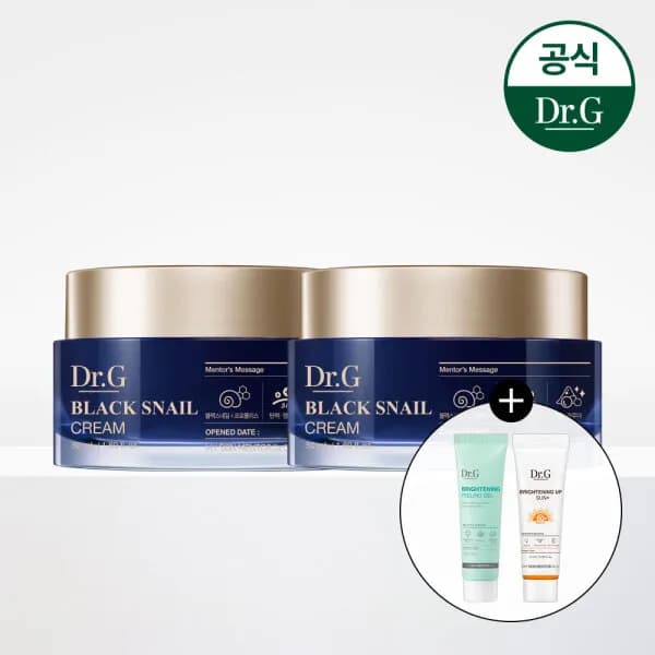 닥터지 블랙 스네일 크림 50ml 2개