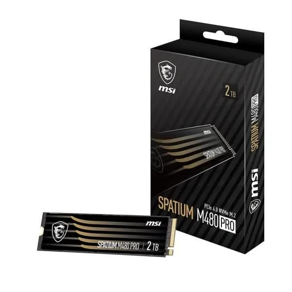 MSI 스파티움 M480 프로 M.2 NVMe 2TB SSD
