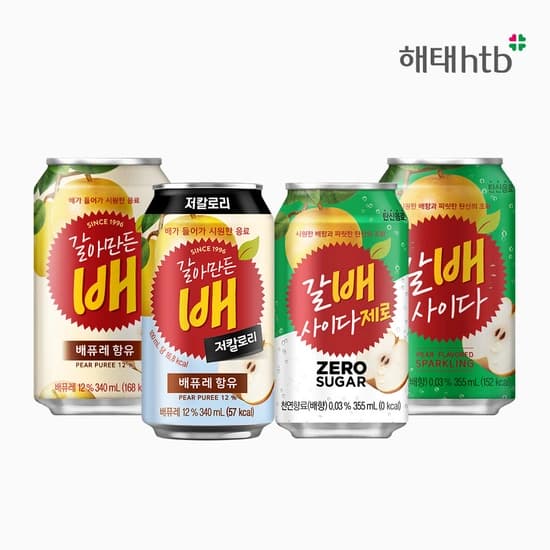 갈배 사이다 제로 355ml 24개
