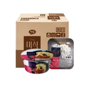 더미식 백미밥 210g 24개 + The미식 비빔면 컵 1개/ 유클 + 쿠폰