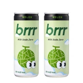 부르르 밀크소다 제로 메론 250ml 30캔