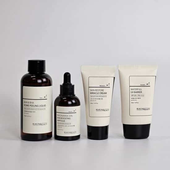 토너, 앰플, 크림, 선크림 세트