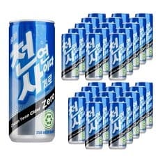 천연사이다 제로 250ml, 30개