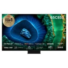 TCL 4K UHD QD Mini LED 스마트TV, (65인치), 65C855, 스탠드형, 방문설치