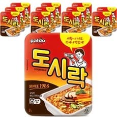 팔도도시락 86g x 12개