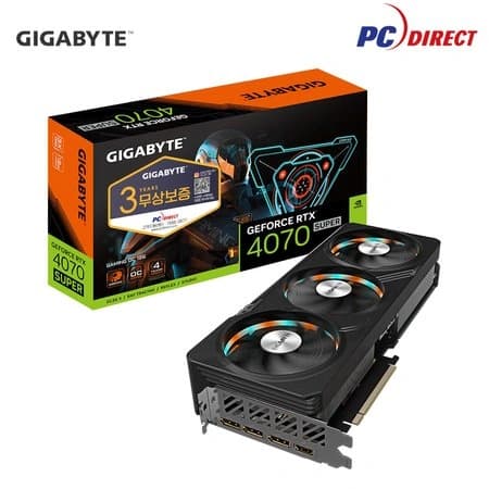 기가바이트 RTX 4070 SUPER GAMING OC D6X 12GB / 4070 Ti SUPER Gaming OC D6X 16GB (115만