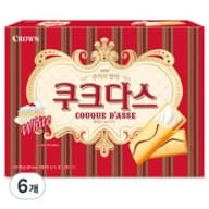 크라운제과 쿠크다스 화이트