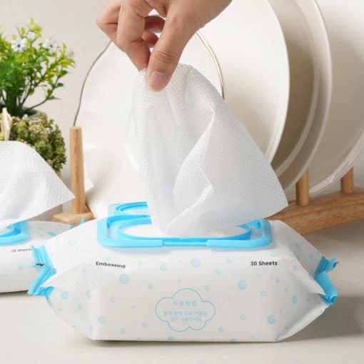 세제 일체형 수세미 초간편 캠핑,설거지(140매)