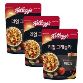 켈로그 리얼그래놀라 400g 3팩