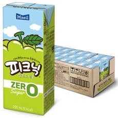 매일 피크닉 제로 청포도, 200ml, 24개