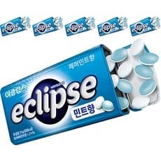 이클립스 페퍼민트향 캔디 34g 6개