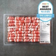 푸드랩플러스 미국산 돌돌말이 대패 우삼겹 (냉동), 800g