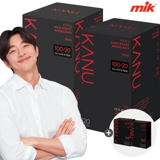 맥심 카누/다크 마일드 미니 120T + 카누 미니 10T