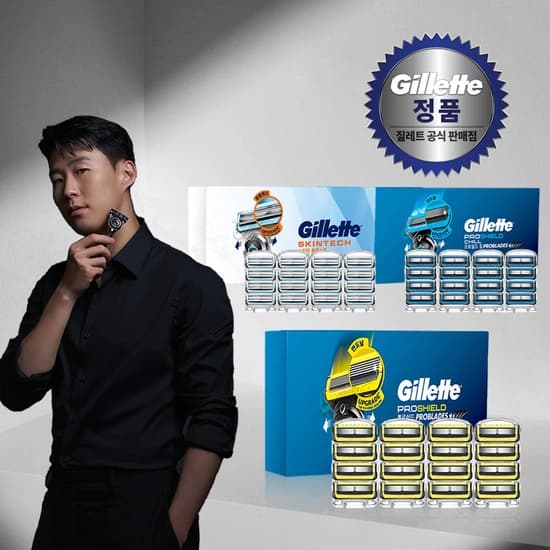 질레트 프로글라이드젤 퓨어스포츠 170g 4개 토스,카카오
