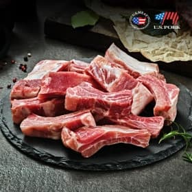 슬라이스 쪽갈비 400gx4팩 미국산